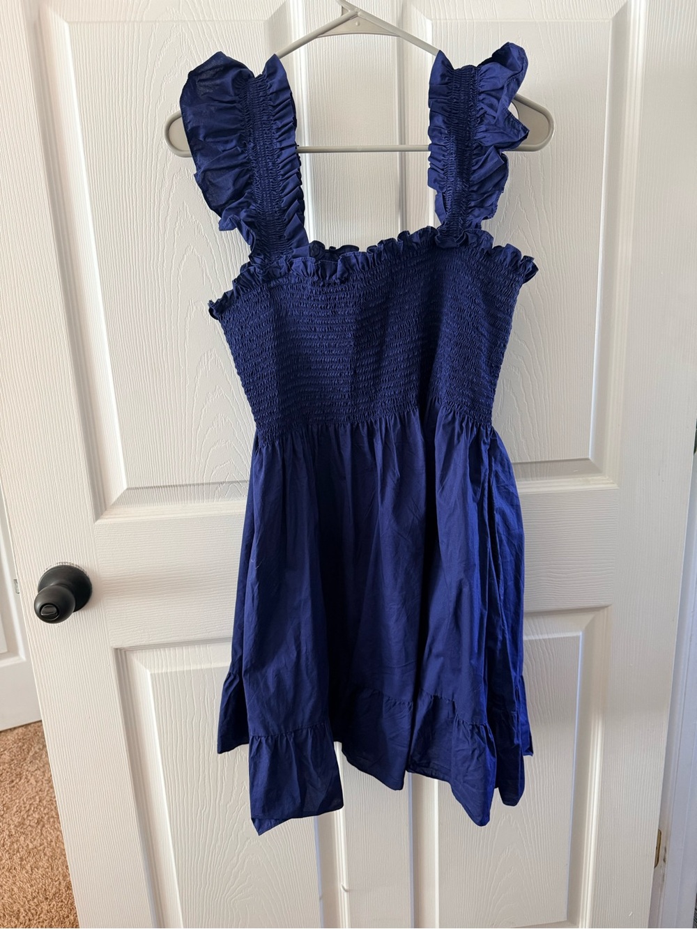 Hill House Mini Nap Dress Navy